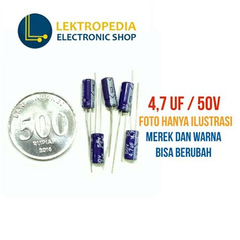 Jual Elco Uf V Kapasitor Uf Uf Mikro V Volt Elko