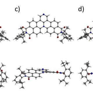 Solid State Molecular Structures Of A C B G C H D I And E