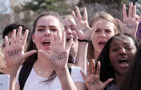 Photos Of Students Protesting For Gun Control And Against Gun Violence