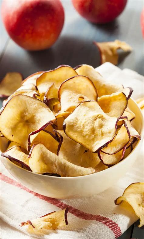 Air Fryer Apple Chips Recipe My Edible Food