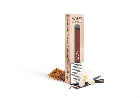 Vapy – Табако Ванилия /с никотин/ | VAPY - с никотин | Arena Tobacco