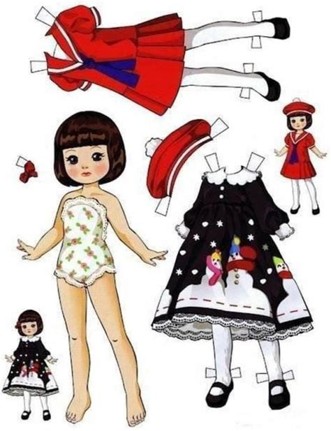 Printable Paper Doll Dress Up