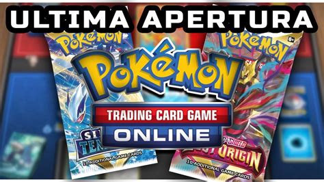 Ultima APERTURA de SOBRES en POKEMON TCG ONLINE Cartas Pokémon