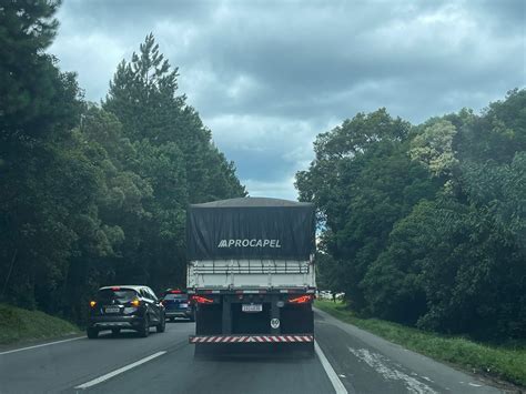 Obras Causam 20 Km De Filas Na BR 277 Sentido Interior