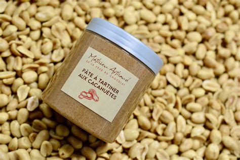 Pâte à tartiner cacahuètes 250 g Mathieu Arthaud De La Fève Au