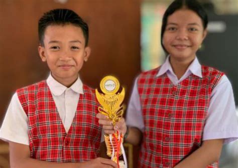 Dua Siswa Cilik Raih Juara Di Lomba Mapsi Duet Menyanyi Religi Tingkat