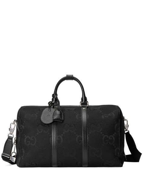 Gucci Small Jumbo GG Duffle Bag Black FARFETCH