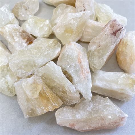 Lemon Citrine, Raw - 500g | Chakra Wholesale