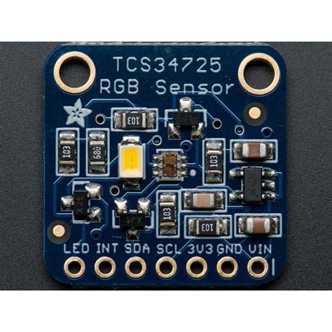 Rgb Color Sensor With Ir Filter And White Led Tcs