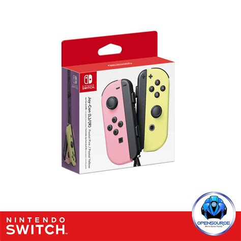 Joy Con For Nintendo Switch Original 6m Warranty Pastel Pink Pastel