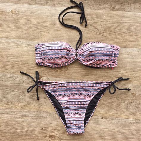 Bikini 2017 Bohemia Print Swimwear Women Bikinis Set Sexy Swimsuit