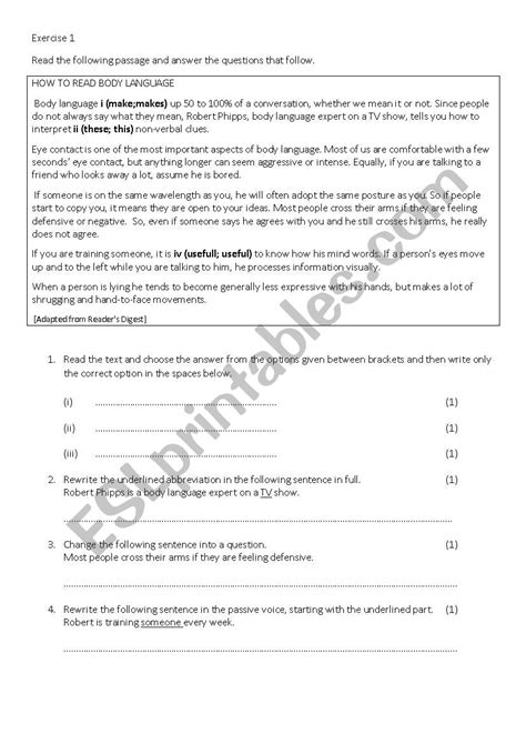 Integrated Grammar Exercise Esl Worksheet By Camkiki