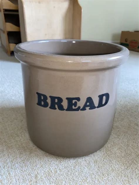 Vintage Pearsons Of Chesterfield Pottery Bread Bin No Lid £1500