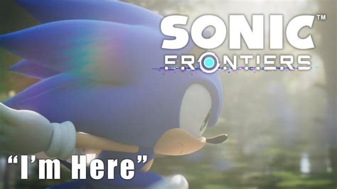 Sonic Frontiers Maintheme Im Here Lyric Video Youtube