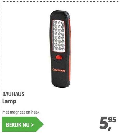 Bauhaus Lamp Aanbieding Bij BAUHAUS 1Folders Nl