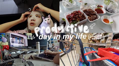 Summer Vlog☀️ Productive Day In My Life 🛒💻 Groceries Admin Video