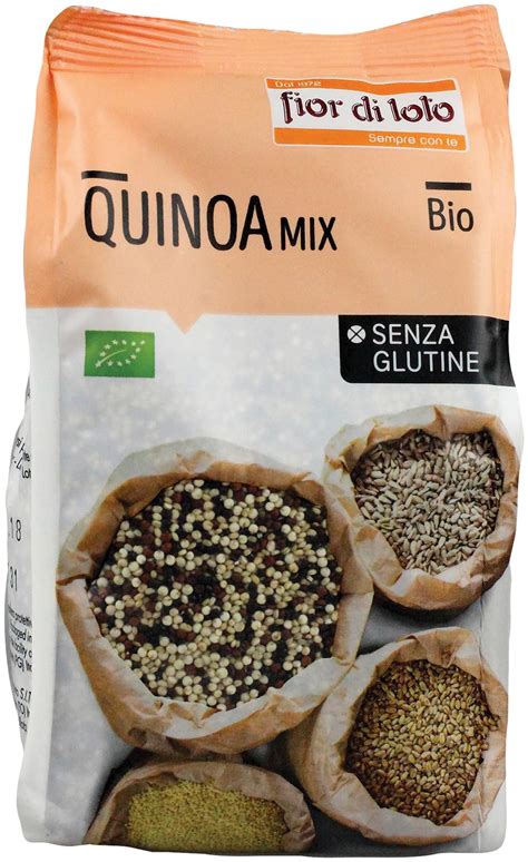 Quinoa mix FIOR DI LOTO Agricoltura biologica Prontuario AIC NaturaSì