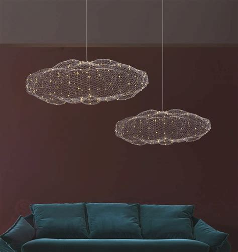 Люстра подвесная в виде облака LED Cloud Chandelier в интернет-магазине ...