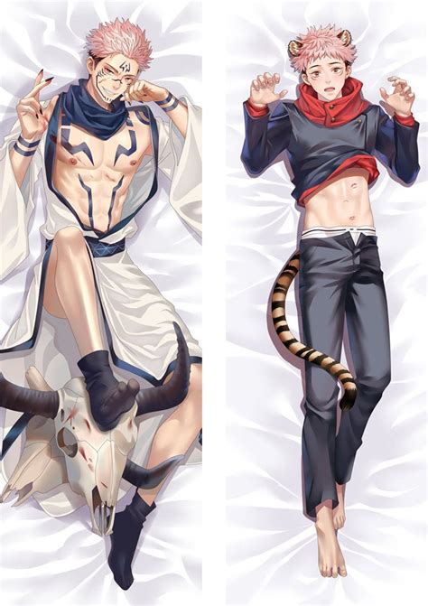 Jujutsu Kaisen Yuji Itadori Dakimakura Anime Hugging Body Etsy