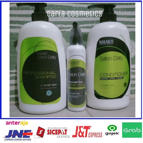 Jual Paket Makarizo Salon Daily Shampoo Makarizo Hair Tonic Makarizo