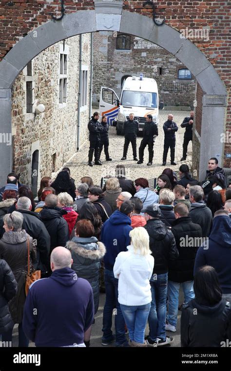 Floriffoux Belgio L Illustrazione Mostra Una Protesta