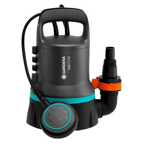 Gardena Pompe submersible à eau claire 9000 300 W débit max 9 000 l h