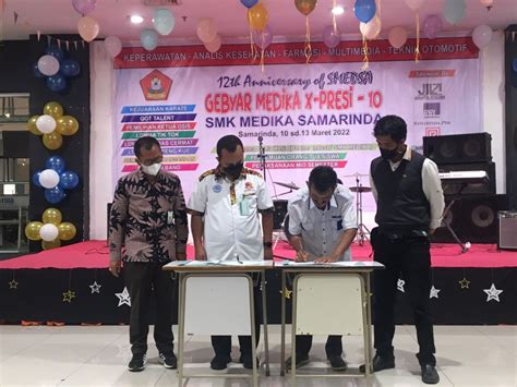 Universitas Mulia Psdku Samarinda Jalin Kerjasama Dengan Smk Medika