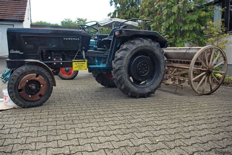 1964 1968 Hanomag Perfekt 401 mit Sämaschine Ulrich Häfner Flickr