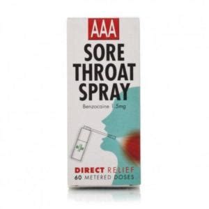 Buy AAA Mouth & Throat Spray - 60 dose Online | Daily Chemist