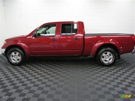 2008 Red Alert Nissan Frontier SE Crew Cab 4x4 68579500 Photo 6