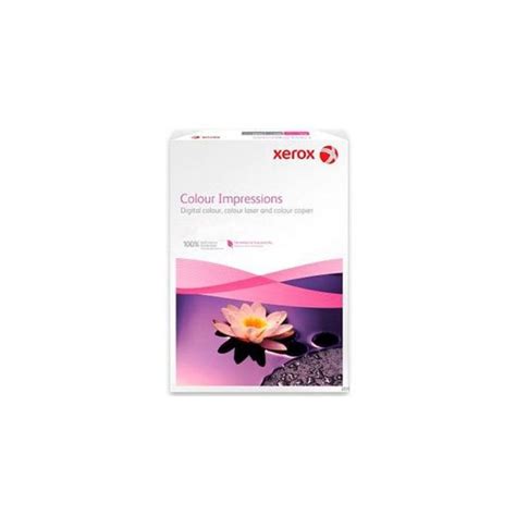 Xerox 4 Un Resmas 500 Fls Papel A4 Colour Impressions 120g