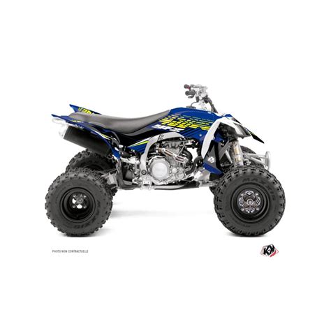 KIT DÉCO QUAD FLOW YAMAHA 450 YFZ R JAUNE