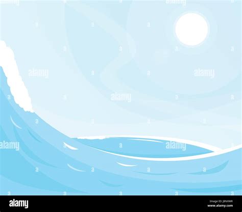 Sea waves background Stock Vector Image & Art - Alamy