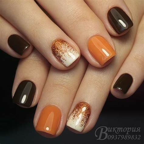 50 Eye Catching Fall Nails Art Design Inspirations Ideas Cute Nails