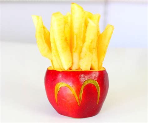 How To Make McDonald S Fries Out Of An Apple Mcdonalds Fries