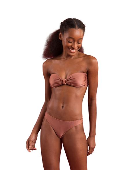 Bikini Bottoms Bottom Shimmer Copper Essential Brand Rio De Sol