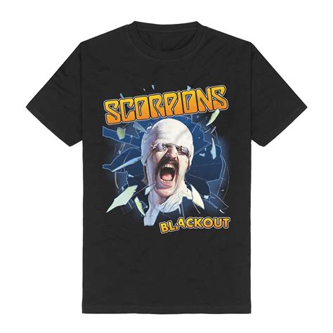 Blackout T Shirt Scorpions Official Store