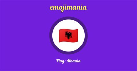 🇦🇱 Flag: Albania emoji Copy & Paste - Emojimania