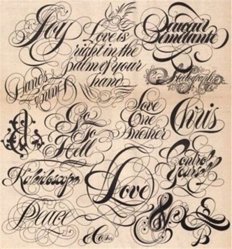 The Art Of Choosing The Perfect Font And Lettering For A New Tattoo Tattoo Lettering Tattoo