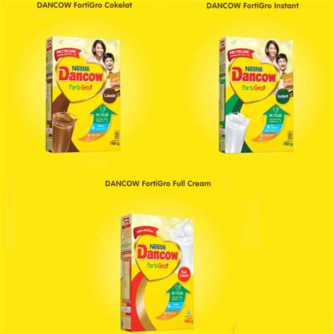 Jual DANCOW FortiGro Full Cream Full Instan Coklat 390g 780g Citra