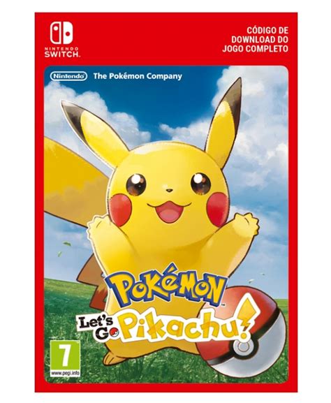 PokÉmon Lets Go Pikachu Nintendo Digital Switch Catalogo Mega