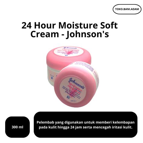 Johnsons 24hour Moisture Soft Cream Arabic Moisturizing Cream Uae