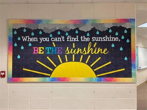 Be The Sunshine Poster Classroom Decorations