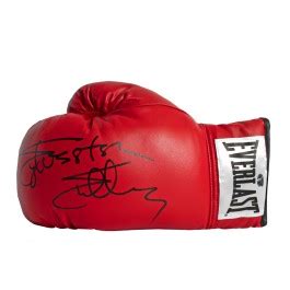 Sylvester Stallone Signed Boxing Glove Everlast Red Genuine Signed