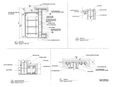 Bar Detail Hotel Room Design Bedrooms