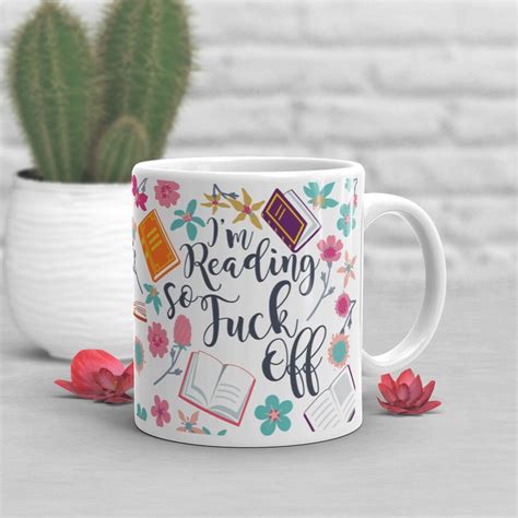 Funny Book Lover Coffee Mug Librarian Gift Reading Mug Gift Etsy