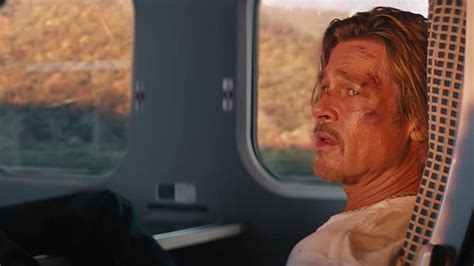 The First Trailer Of Brad Pitt’s ‘bullet Train’ Has Released