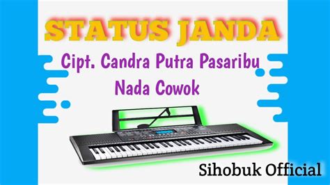 Status Janda [ Karaoke Lagu Batak ] Nada Standart Pria Youtube