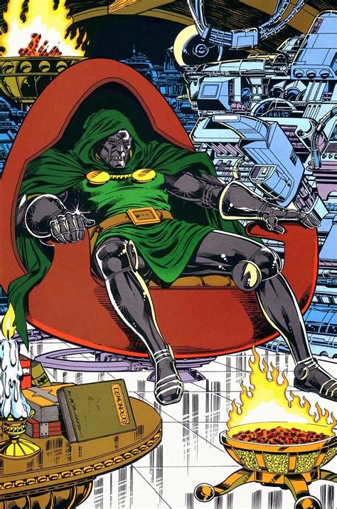 Pin By Johnny J On Comic Art Etc Doctor Doom Marvel Comic Books