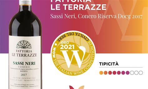 WOW THE ITALIAN WINE COMPETITION Fattoria Le Terrazze Sassi Neri